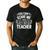 You Can't Scare Me I'm A Retired Teacher Ex-Teacher Teaching Men's Casual T-Shirt Black You Can't Scare Me I'm A Retired Teacher Ex-Teacher Teaching Men's Casual T-Shirt Black