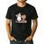 You Cant Scare Me I Teach First Grade Teacher Halloween Men's Casual T-Shirt Black