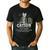 Cation Chemistry Humor Science Teacher Cat Pun Men's Casual T-Shirt Black