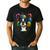 Celebration Event Birthday Party Boston Terrier Men's Casual T-Shirt Black
