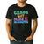 Chaos But Make It Academic Teacher Back To School Men's Casual T-Shirt Black