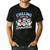 Chillin With My Snowmie Women Christmas Snowman Teacher Snow Men's Casual T-Shirt Black Chillin With My Snowmie Women Christmas Snowman Teacher Snow Men's Casual T-Shirt Black