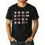 Christmas Math Quiz Teacher Equation Math Teacher Men's Casual T-Shirt Black