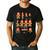Christmas Math Teacher Equation Gingerbread With Santa Hat Men Women Men's Casual T-Shirt Black