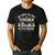 Christmas Be Nice To The Teacher Santa Is Watching Xmas Men's Casual T-Shirt Black