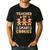 Christmas Teacher Of Smart Cookies Gingerbread Man Teaching Men's Casual T-Shirt Black