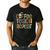 Coffee Teach Repeat Leopard Print Back To School Teachers Men's Casual T-Shirt Black Coffee Teach Repeat Leopard Print Back To School Teachers Men's Casual T-Shirt Black