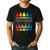 Colorful Crayon Kindergarten Team Tee For Teachers Students Men Women Kids Men's Casual T-Shirt Black