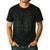 Cool Vintage Cactus Sedona Arizona Camping Souvenir Men's Casual T-Shirt Black