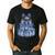 Coquette Bow Book Tree Merry Christmas Xmas Teacher Holiday Men's Casual T-Shirt Black