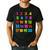 Counting 1-10 Learn To Count Number School Kids Teacher Men's Casual T-Shirt Black