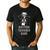 Cute Boston Terrier Dad Dog Lovers Puppy Bostie Owner Men's Casual T-Shirt Black