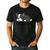 Cute Boston Terrier Boston Mama Men's Casual T-Shirt Black