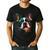 Cute Boston Terrier Puppy Dog Art Lover Unique Painting For Men Women Kids Men's Casual T-Shirt Black