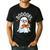 Cute Ghost Reading Book Librarian Teacher Halloween Costume Men's Casual T-Shirt Black