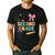 Cute Hello Second Grade Back To School Coquette Teacher Girl Men's Casual T-Shirt Black