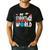 Cute Teacher My Students Are Out Of This World Space Men Women Kids Men's Casual T-Shirt Black