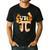Cutie Pi Shirt Pi Day Math Girls Kids Women Toddler Teacher Men's Casual T-Shirt Black