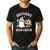Daycare Boo Crew Groovy Halloween Floral Ghost Kid Teacher Men's Casual T-Shirt Black Daycare Boo Crew Groovy Halloween Floral Ghost Kid Teacher Men's Casual T-Shirt Black