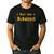 I Don't Give a Schnitzel T-Shirt Men's Casual T-Shirt Black
