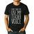 Don't Make Me Use My Teacher Voice Shirt Men Women Teacher Men's Casual T-Shirt Black