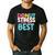 Donut Stress Just Do Your Best Teachers Testing Day For Men Women Girls Kids Men's Casual T-Shirt Black Donut Stress Just Do Your Best Teachers Testing Day For Men Women Girls Kids Men's Casual T-Shirt Black