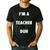 Easy Halloween Teacher Costume Shirt For Men Women Kids Men's Casual T-Shirt Black