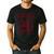 Elopement Wrangler Teacher ABA Behavior Support Cowboy Men's Casual T-Shirt Black