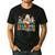 Everyone Communicates Differently Halloween SLP Sped Teacher Men's Casual T-Shirt Black