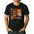 Fall In Love With Reading Autumn Thanksgiving Shirt Teacher Men's Casual T-Shirt Black
