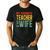 My Favorite Teacher Is My Wife Men's Casual T-Shirt Black My Favorite Teacher Is My Wife Men's Casual T-Shirt Black
