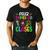 Feliz Primer Dia De Clases Kids Girl Teacher Spanish School Men's Casual T-Shirt Black