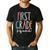 First Grade Squad 1st Grade Teacher Crew Back To School Team Men's Casual T-Shirt Black