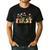 First Grade Teacher Wildflower Back To School Floral Outfits Men's Casual T-Shirt Black