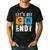 Fun 67 Meme Six Seven Science Teacher Periodic Table Men's Casual T-Shirt Black
