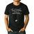 Fun Pregnant Teacher Announcement Idea- Footprints On Tummy Men's Casual T-Shirt Black