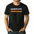 Germany Vintage Men's Casual T-Shirt Black