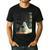 Ghost Library Halloween Book Reading Books Lover Teacher Men's Casual T-Shirt Black Ghost Library Halloween Book Reading Books Lover Teacher Men's Casual T-Shirt Black