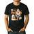 Ghost Reading Books Halloween Bow Spooky Teacher Student Men's Casual T-Shirt Black