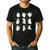 Ghost Science Teacher Chemistry Laboratory Halloween Costume Men's Casual T-Shirt Black Ghost Science Teacher Chemistry Laboratory Halloween Costume Men's Casual T-Shirt Black