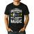Some Grandpas Play Bingo Real Grandpas Teach Music Teacher Men's Casual T-Shirt Black Some Grandpas Play Bingo Real Grandpas Teach Music Teacher Men's Casual T-Shirt Black