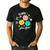 Groovy Happy To See Your Face Teacher School Appreciation Men's Casual T-Shirt Black Groovy Happy To See Your Face Teacher School Appreciation Men's Casual T-Shirt Black