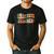 Groovy Substitute Teacher Retro Teacher Back To School Men's Casual T-Shirt Black