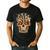 Halloween Costume Skull Boston Terrier Dog Lover For Men Women Kids Men's Casual T-Shirt Black