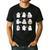 Halloween Ghost Speech Therapy SLP Fall Teacher Tee Men's Casual T-Shirt Black