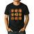 Halloween Teacher Fall Book Pumpkin Retro Reading Men's Casual T-Shirt Black Halloween Teacher Fall Book Pumpkin Retro Reading Men's Casual T-Shirt Black