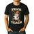 Halloween Teacher Shirts Women School Trick Or Teach Groovy Men's Casual T-Shirt Black