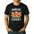 Hanging With My Cookies Gingerbread Christmas Teacher Xmas Men's Casual T-Shirt Black
