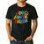 Happy 100th Day Of School 100 Days Brighter Girls Teacher Men's Casual T-Shirt Black Happy 100th Day Of School 100 Days Brighter Girls Teacher Men's Casual T-Shirt Black