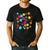 Happy Dot Day Colorful Polka Dot Art Teacher Student Kids Men's Casual T-Shirt Black
